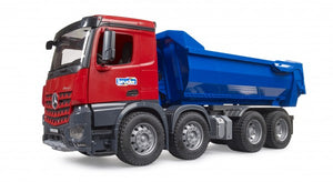 MB Arocs halfpipe tipper truck