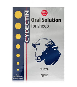 Cydectin 0.1% Oral Solution for Sheep