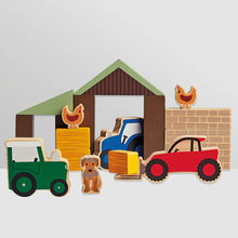 Load image into Gallery viewer, Tractor Ted Wooden Farm Play Blocks