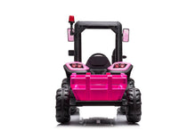 Load image into Gallery viewer, AgriPow 24V Electric Ride On Tractor with Trailer Pink