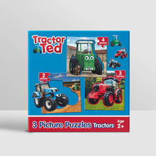 Load image into Gallery viewer, Tractor Ted 3 Picture Puzzles