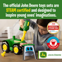 Load image into Gallery viewer, John Deere Key-n-Go Johnny Tractor with 15 Interactive Ways to Play