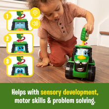 Load image into Gallery viewer, John Deere Key-n-Go Johnny Tractor with 15 Interactive Ways to Play