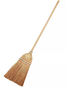 Children's Broom with Sturdy Wooden Hand