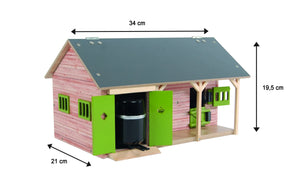 Horse Stable with 2 Boxes