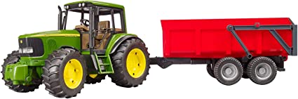 John Deere 6920 & Tipping Trailer