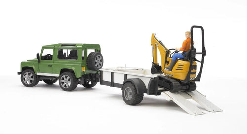 Land Rover, Trailer, JCB